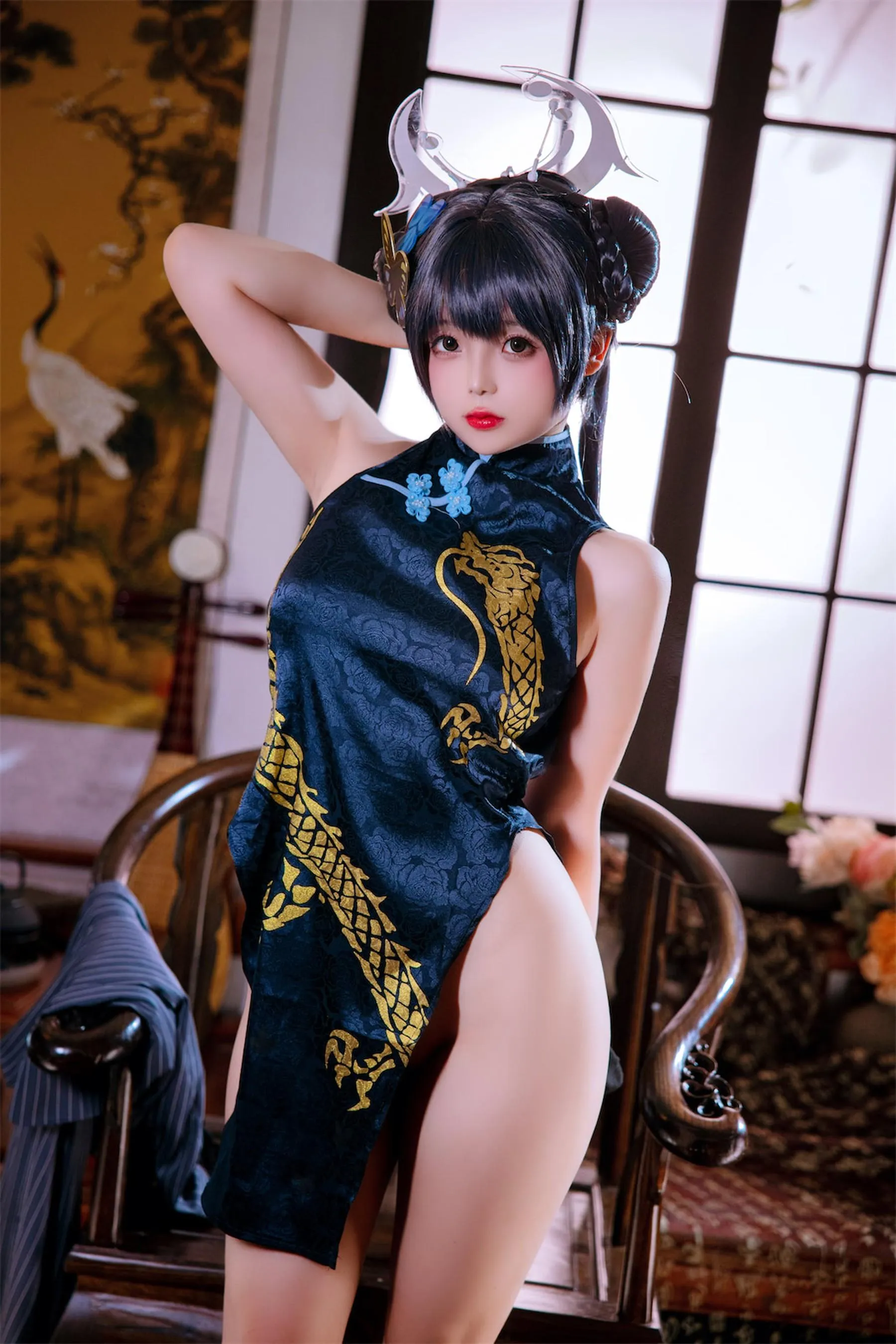 日奈娇 – NO.75 碧蓝档案妃咲 [47P]插图3